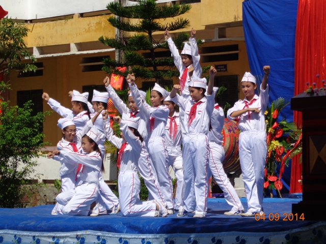 Ngành GD&ĐT Mỹ Đức chào đón năm học mới 2014-2015.