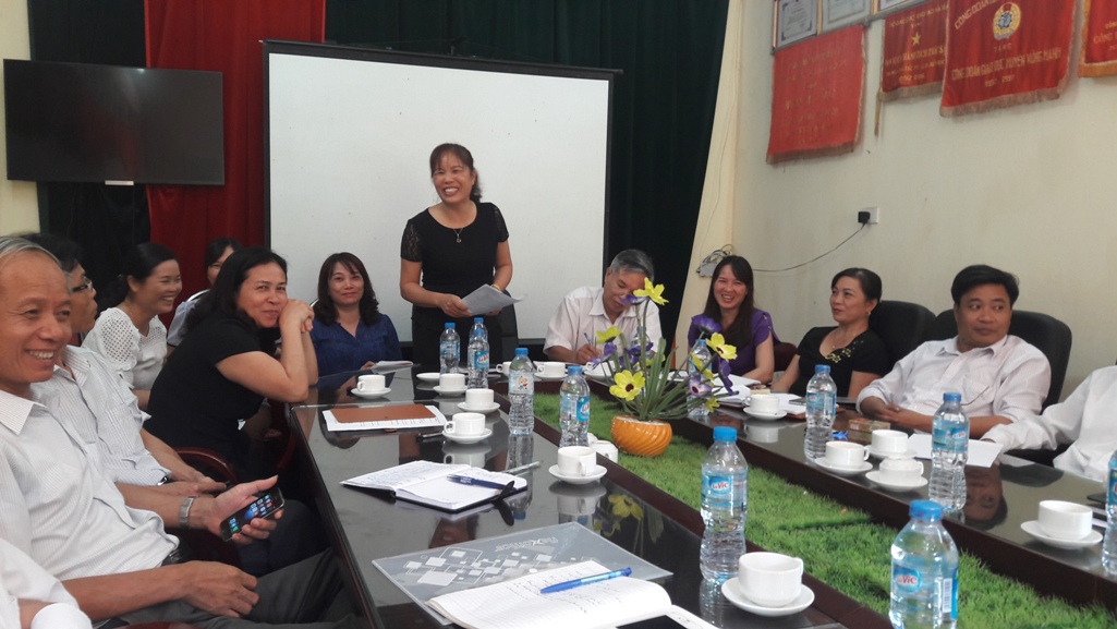 Tin về Hội nghị họp với Ban chủ nhiệm các câu lạc bộ quản lý giáo dục