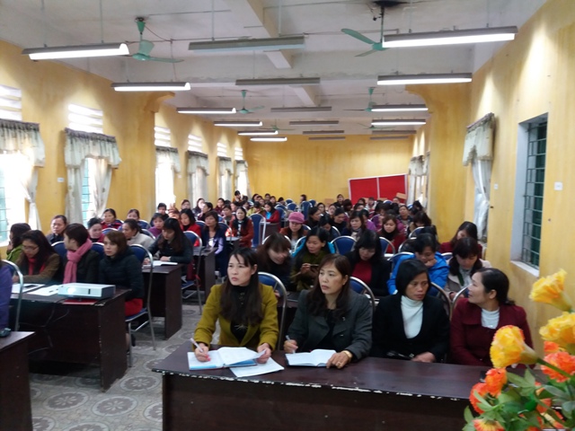 Tin Hội thảo phổ biến Sáng kiến kinh nghiệm cấp học mầm non.