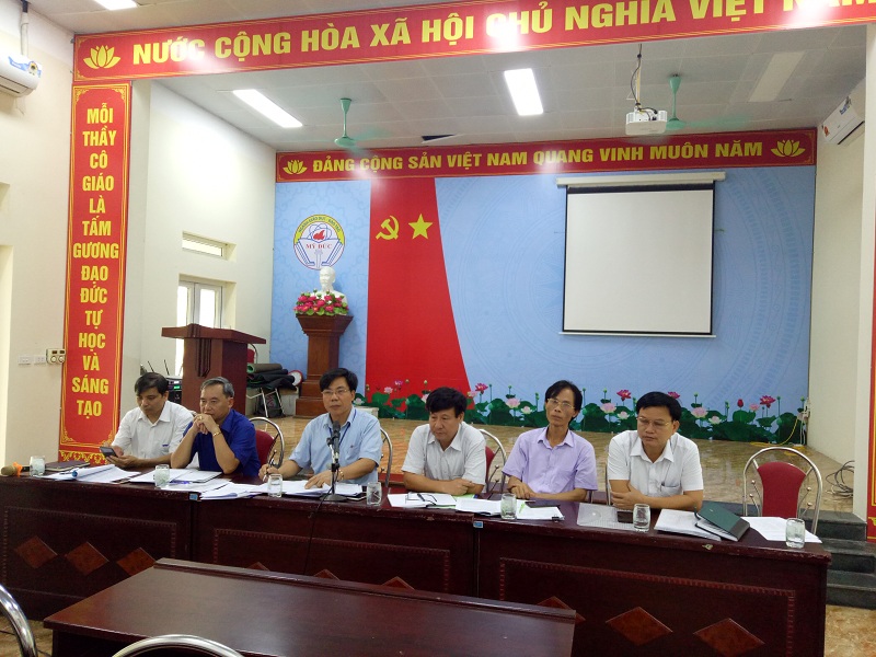 Cấp THCS triển khai nhiệm vụ năm học 2019 - 2020