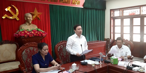 SỞ GD&ĐT HÀ NỘI LÀM VIỆC VỚI HUYỆN MỸ ĐỨC BÀN VỀ GIÁO DỤC VÀ ĐÀO TẠO