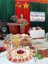 Trường Mn Hợp Thanh tổ chức tiệc Buffet cho học sinh 4 tuổi và chia tay trẻ 5 tuổi ra trường năm học 2019-2020